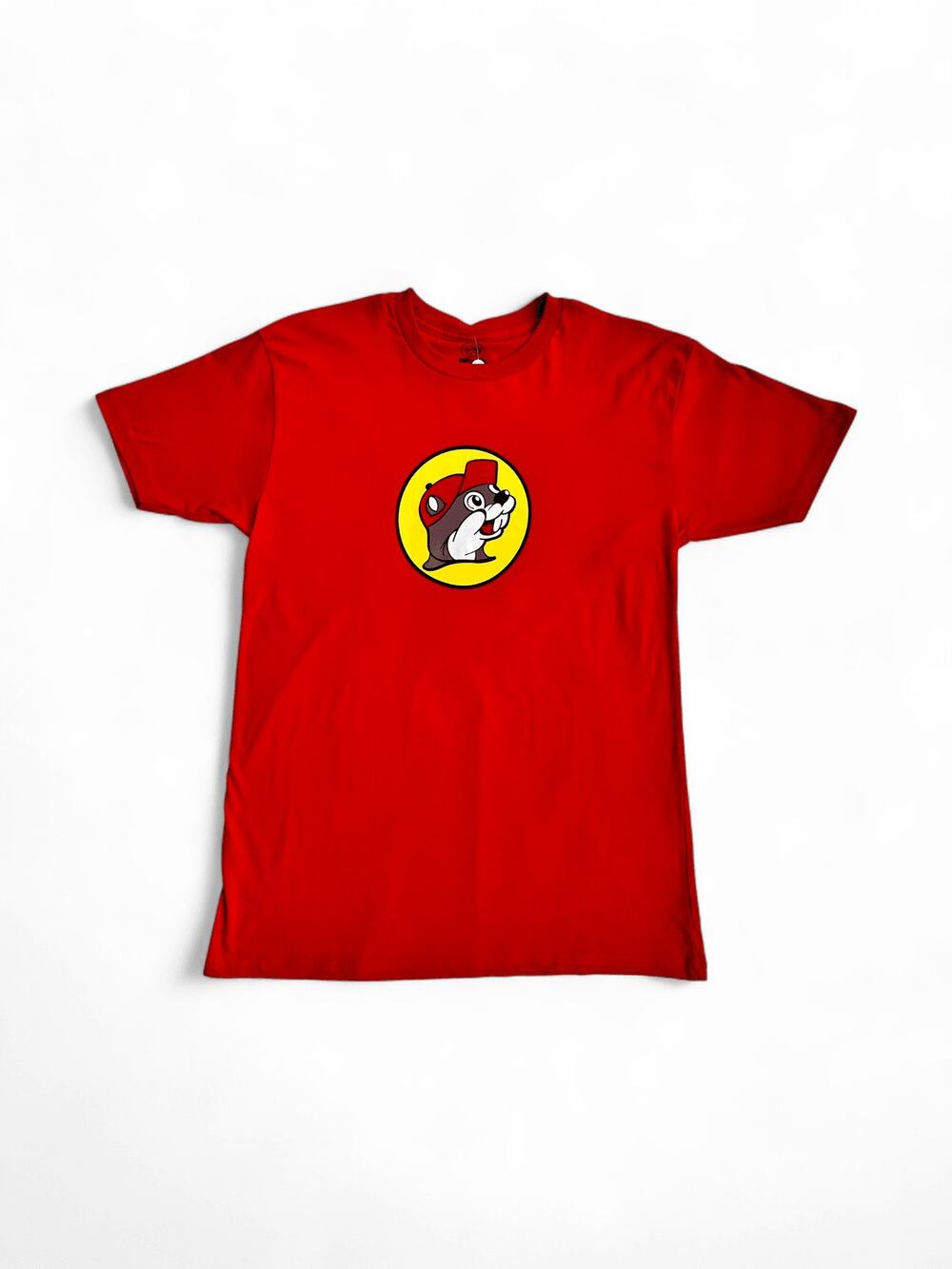 Buc-ees Bucees Red Short Sleeve Crew Neck Graphic T-Shirt Youth Size Medium